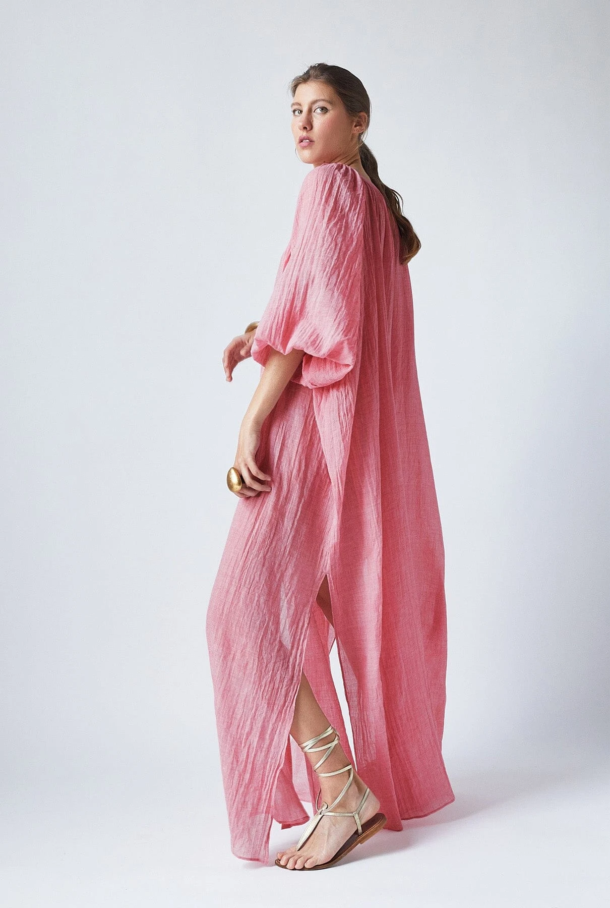 Alma Dress Peony 3 Alma Dress Peony - Imagen 3