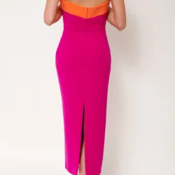 Alvarez Dress Fucsia -Ofertas Grazia Vesti Tienda alvarez dress pink dresses nicolas montenegro 408823