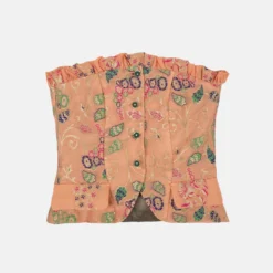 Amal Corsetry Silk Top