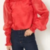 Andrea Blouse - Red