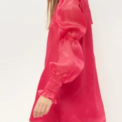 Andrea Organza Fucsia Mini Dress -Ofertas Grazia Vesti Tienda andrea organza fucsia mini dress dresses diddo madrid 632794