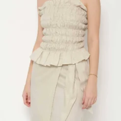 Top Arrieta Beige -Ofertas Grazia Vesti Tienda arrieta top beige t shirts tops alava brand 919810