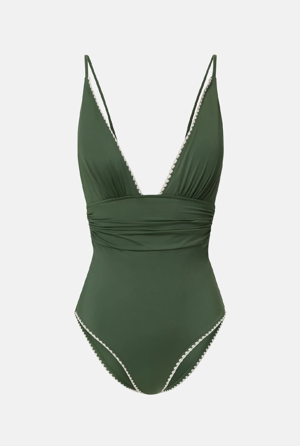 Bañador Con Escote Pico 4 Bañador Con Escote Pico - Imagen 4