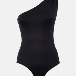 Bañador One Shoulder Negro