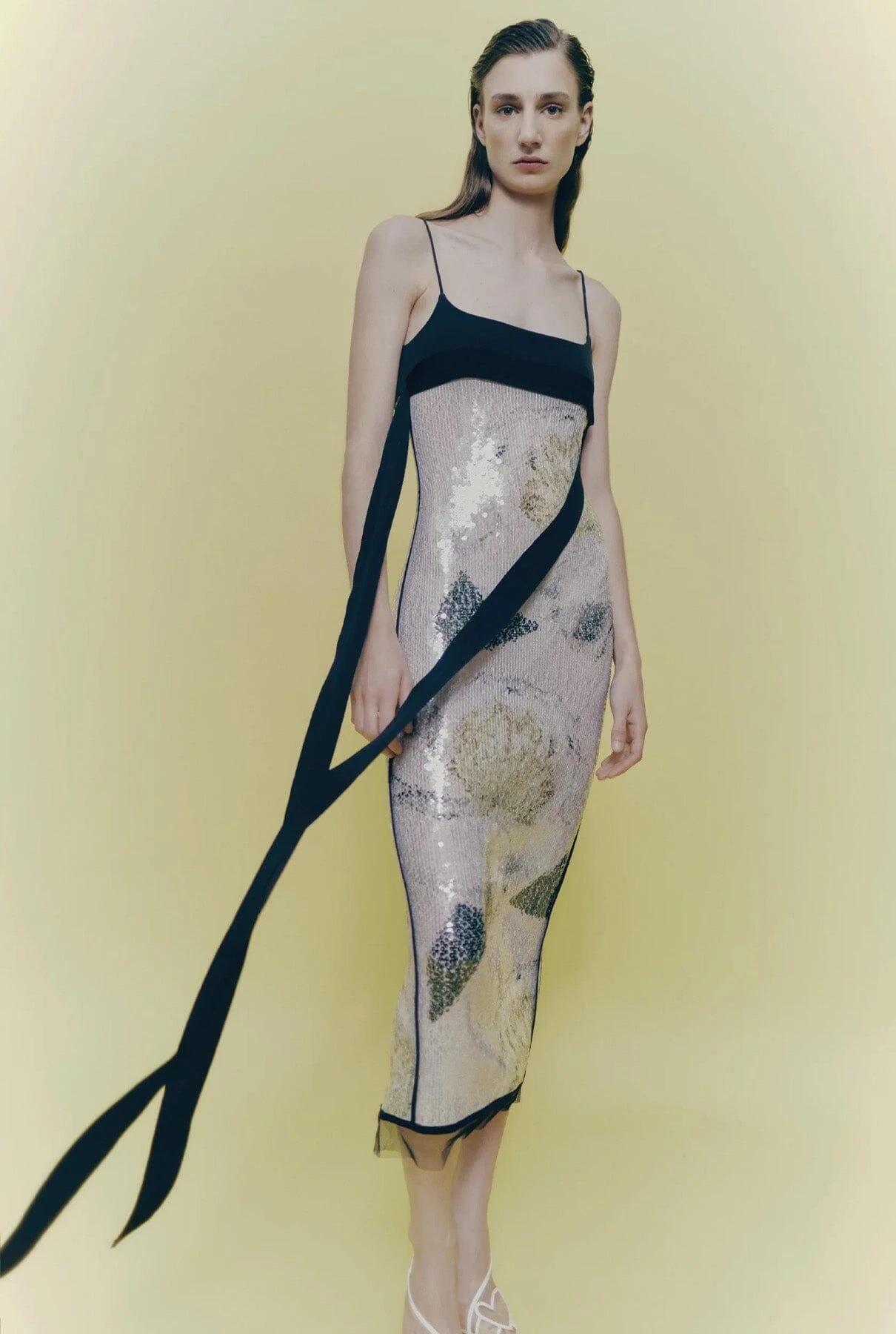 Bandeau Sequin Dress 1 Bandeau Sequin Dress