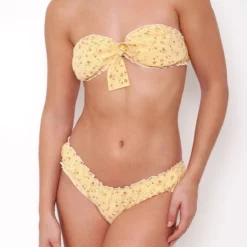 Bikini Mini Vichy Amarillo
