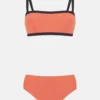 BIKINI TOP BANDEAU ISLA NARANJA