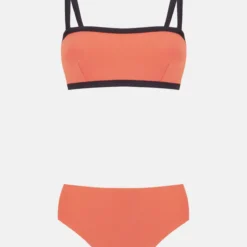 BIKINI TOP BANDEAU ISLA NARANJA