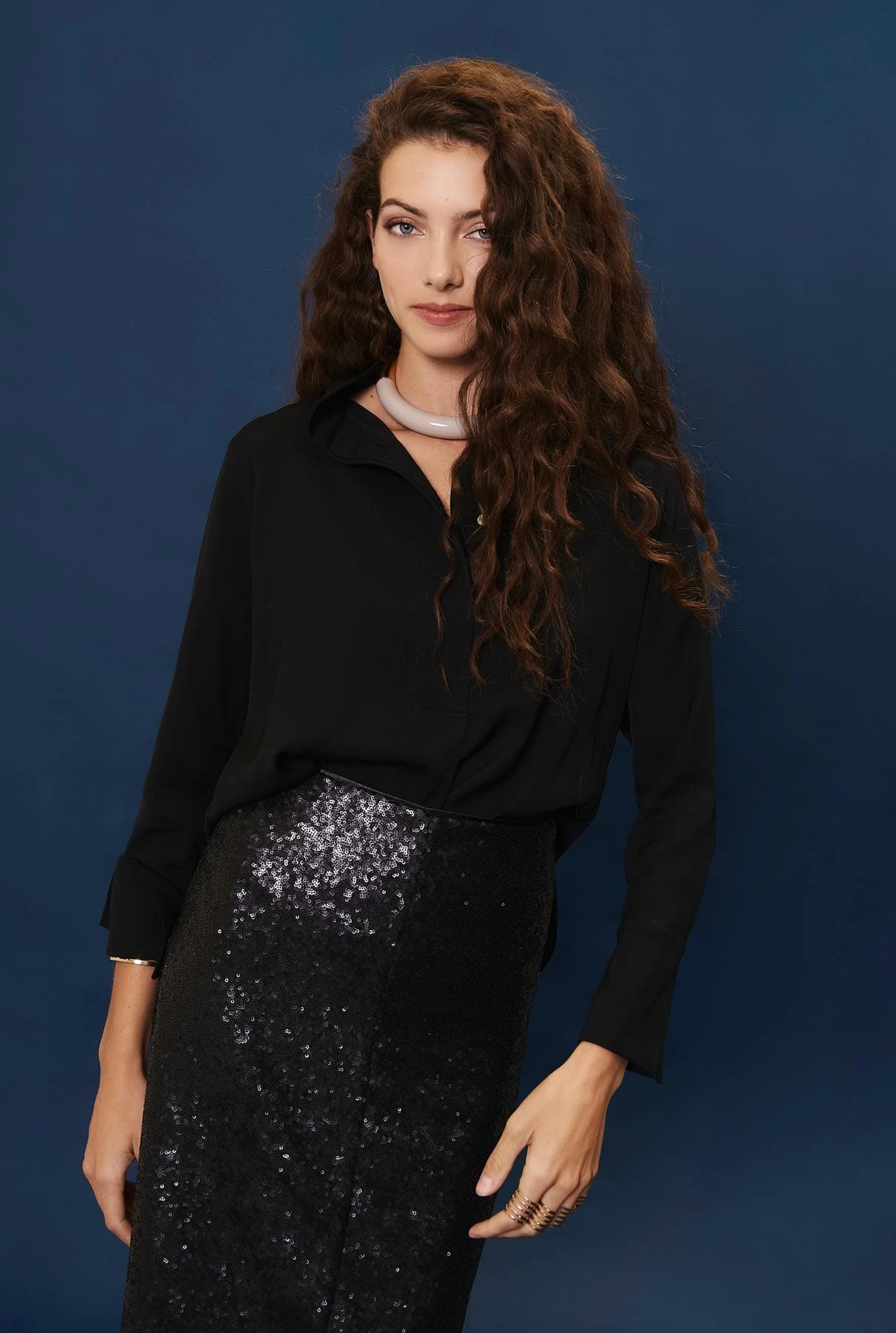 Blusa Charlotte Negra 1 Blusa Charlotte Negra