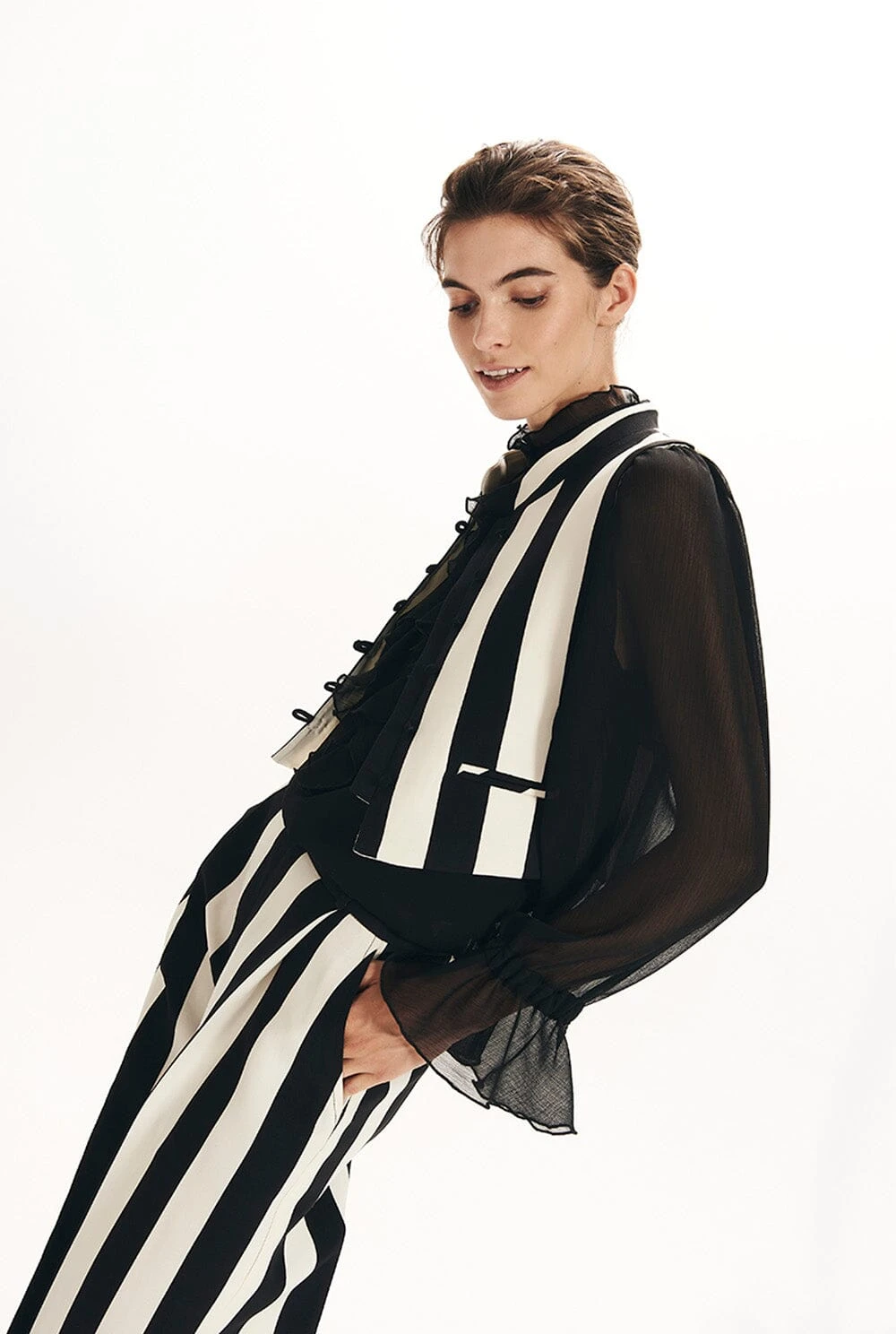 Blusa Jackie Negra 4 Blusa Jackie Negra - Imagen 4