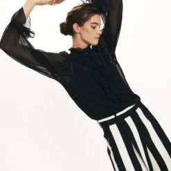 Blusa Jackie Negra 7 Blusa Jackie Negra -Ofertas Grazia Vesti Tienda blusa jackie negra shirts blouses galcon studio 668996