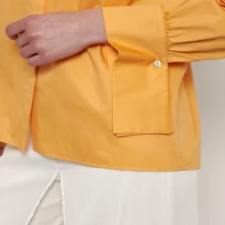 Camisa Amanda Naranja 8 Camisa Amanda Naranja -Ofertas Grazia Vesti Tienda camisa amanda naranja shirts blouses iki essentials 832302