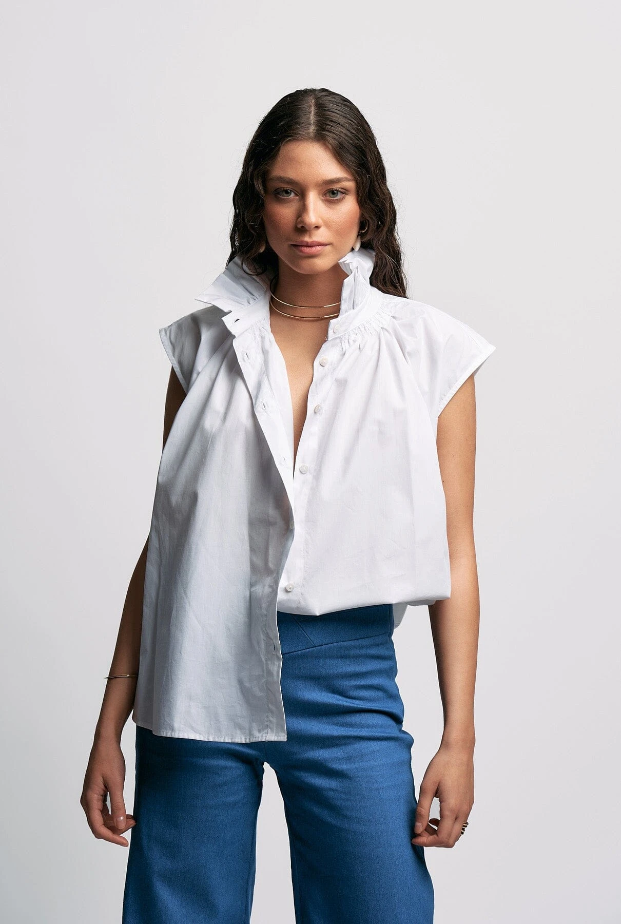 Camisa Biarritz Blanca 2 Camisa Biarritz Blanca - Imagen 2