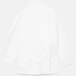 Camisa Cierre Lateral Blanca -Ofertas Grazia Vesti Tienda camisa cierre lateral blanca shirts blouses iki essentials 864464