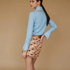 Camisa Denim Flecos Metalicos 6 Camisa Denim Flecos Metalicos -Ofertas Grazia Vesti Tienda camisa denim flecos metalicos shirts blouses marta marti 791840