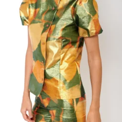 Camisa Fun Metalizada -Ofertas Grazia Vesti Tienda camisa fun metalizada shirts blouses himba collection 151637