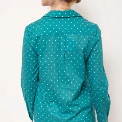 Camisa Gaia Verde -Ofertas Grazia Vesti Tienda camisa gaia verde kolonaki 477721