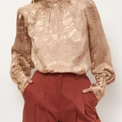 Camisa Lazada Dorada -Ofertas Grazia Vesti Tienda camisa lazada dorada shirts blouses miguel marinero 417220