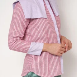 Camisa Loulou Rosa/lila -Ofertas Grazia Vesti Tienda camisa loulou rosalila shirts blouses vano studio 271268