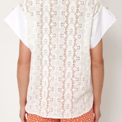 Camisa Margarita Blanca -Ofertas Grazia Vesti Tienda camisa margarita blanca shirts blouses iki essentials 966459