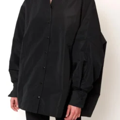 Camisa Oversize De Tafetán -Ofertas Grazia Vesti Tienda camisa oversize de tafetan shirts blouses malne 211570
