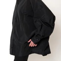 Camisa Oversize De Tafetán -Ofertas Grazia Vesti Tienda camisa oversize de tafetan shirts blouses malne 486474