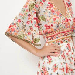 Carmen Ecru Dress -Ofertas Grazia Vesti Tienda carmen ecru dress dress leyre doueil 353607