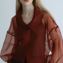 Chaqueta Corta Organza