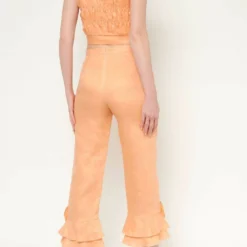 Comillas Trousers - Naranja -Ofertas Grazia Vesti Tienda comillas trousers naranja trousers diddo madrid 420798