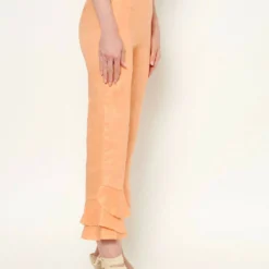 Comillas Trousers - Naranja -Ofertas Grazia Vesti Tienda comillas trousers naranja trousers diddo madrid 892507