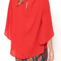 Eboli Top Red -Ofertas Grazia Vesti Tienda eboli top red shirts blouses ulises merida 140836