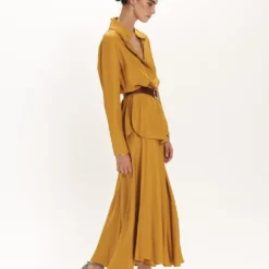 Falda Ali Mostaza 8 Falda Ali Mostaza -Ofertas Grazia Vesti Tienda falda ali mostaza skirts galcon studio 944698