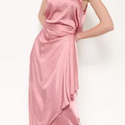 Falda Cruzada Envolvente Sara Rosa -Ofertas Grazia Vesti Tienda falda cruzada envolvente sara rosa skirts duyos 482572