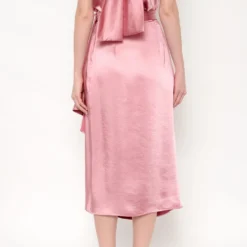 Falda Cruzada Envolvente Sara Rosa -Ofertas Grazia Vesti Tienda falda cruzada envolvente sara rosa skirts duyos 672552