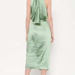 Falda Cruzada Envolvente Sara Verde -Ofertas Grazia Vesti Tienda falda cruzada envolvente sara verde skirts duyos 215986