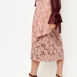 Falda Sara Rosa Palo -Ofertas Grazia Vesti Tienda falda sara rosa palo skirts duyos 678014