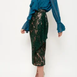 Falda Sara Verde Oscuro 7 Falda Sara Verde Oscuro -Ofertas Grazia Vesti Tienda falda sara verde oscuro skirts duyos 400000