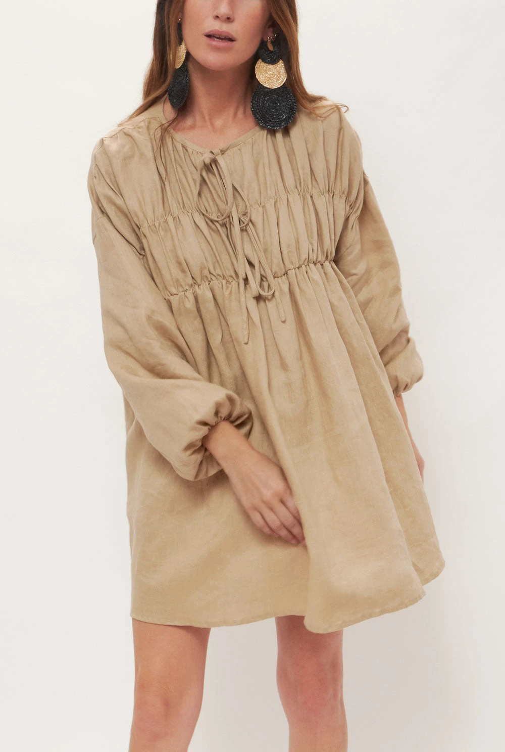 Vestido Famara Beige 2 Vestido Famara Beige - Imagen 2