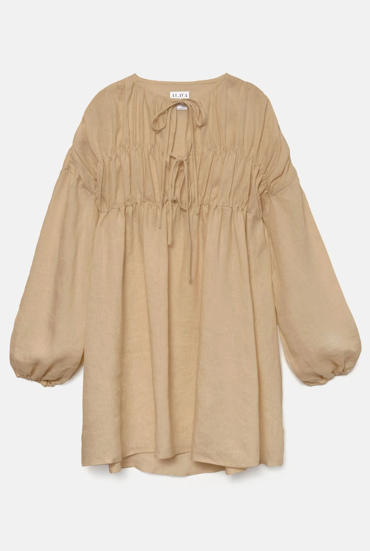 Vestido Famara Beige 1 Vestido Famara Beige