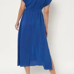 Fatima Long Dress Blue Indigo -Ofertas Grazia Vesti Tienda fatima long dress blue indigo dresses atelier aletheia 143958
