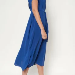 Fatima Long Dress Blue Indigo -Ofertas Grazia Vesti Tienda fatima long dress blue indigo dresses atelier aletheia 241498