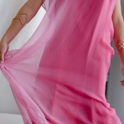 Fatima Pink Overdress Mottainai