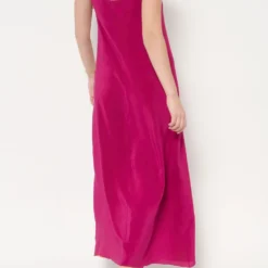 Flor Reversible Extra Long Dress Bougainvillea/Orange Mottainai -Ofertas Grazia Vesti Tienda flor reversible extra long dress bougainvilleaorange dresses atelier aletheia 629039