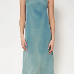 Flor Reversible Midi Blue