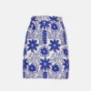 Garbo Mini Skirt Etnico Azulon