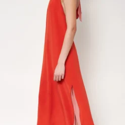 Halter Reversible Extra Long Orange/Pink -Ofertas Grazia Vesti Tienda halter reversible extra long orangepink dresses atelier aletheia 257697