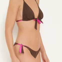 Bikini Top Knote Brown 6 Bikini Top Knote Brown -Ofertas Grazia Vesti Tienda knot brown bikini top swimwear mur swimwear 827325