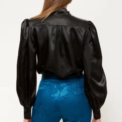 Lara Black Shirt -Ofertas Grazia Vesti Tienda lara black shirt shirts blouses leyre doueil 324310