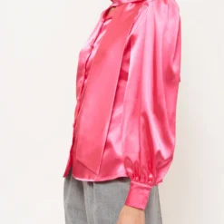 Lara Pink Shirt -Ofertas Grazia Vesti Tienda lara pink shirt shirts blouses leyre doueil 970014
