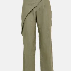 Lite Linen: Olive (For Her) -Ofertas Grazia Vesti Tienda lite linen olive for her trousers mantalon 279076
